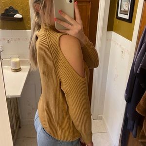 Cut-out sweater